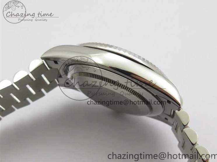 SS Dial 1:1 A2836 Tiffany SS Bracelet Maker Roman Date 40 Bp Blue Edition Day on Best 0412